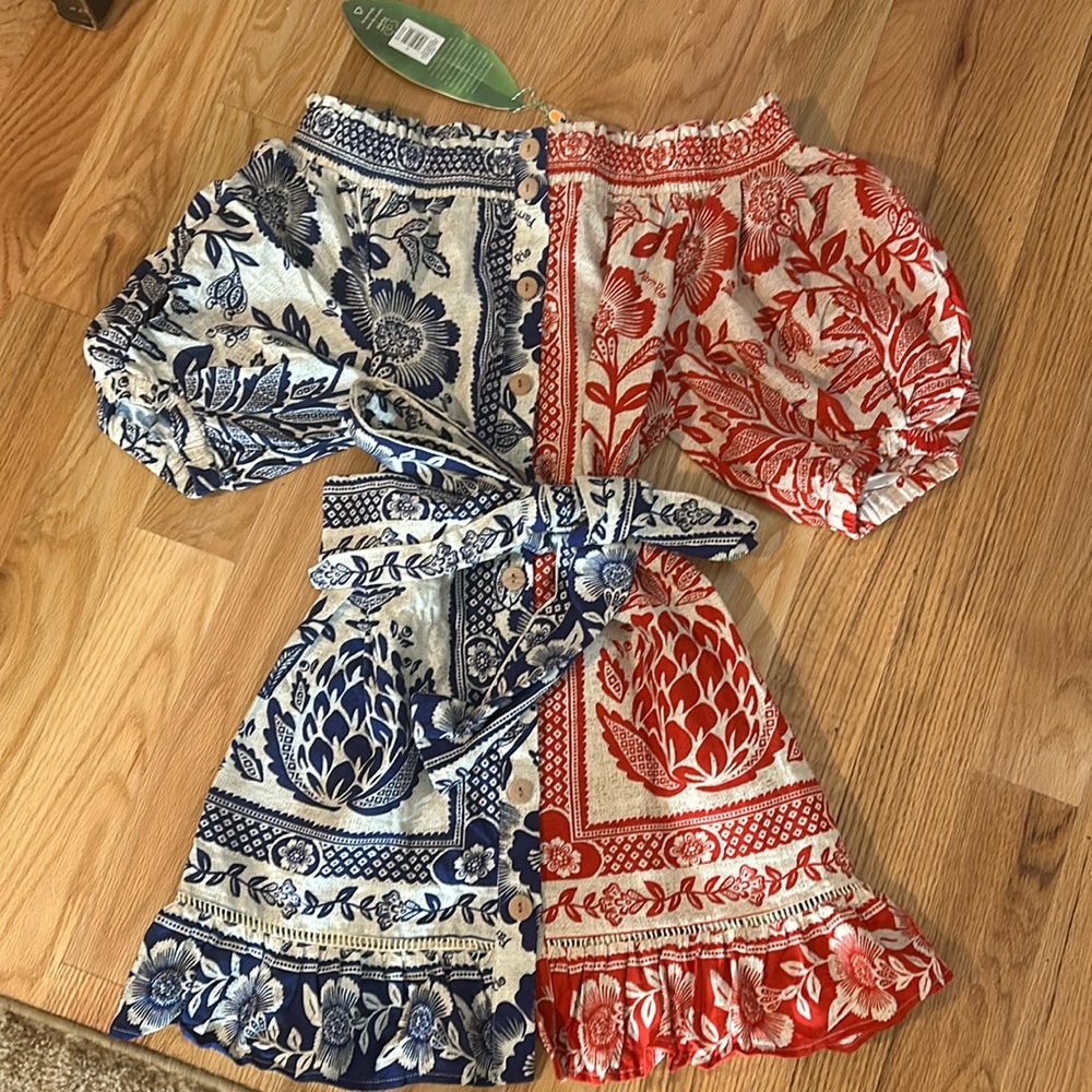 Farm rio off shoulder pineapple dress